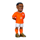 Minix Netherlands 5-Pack football figurine with an orange number 22 jersey, white shorts and gold boots