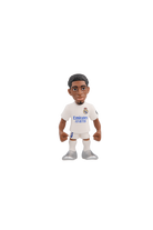 Minix Real Madrid football figurine with dark curly hair, wearing a white kit with blue trim and club crest