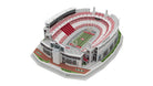 3D replica puzzle of Ohio State Ohio Stadium with scarlet and gray details, 77 pieces, no glue needed