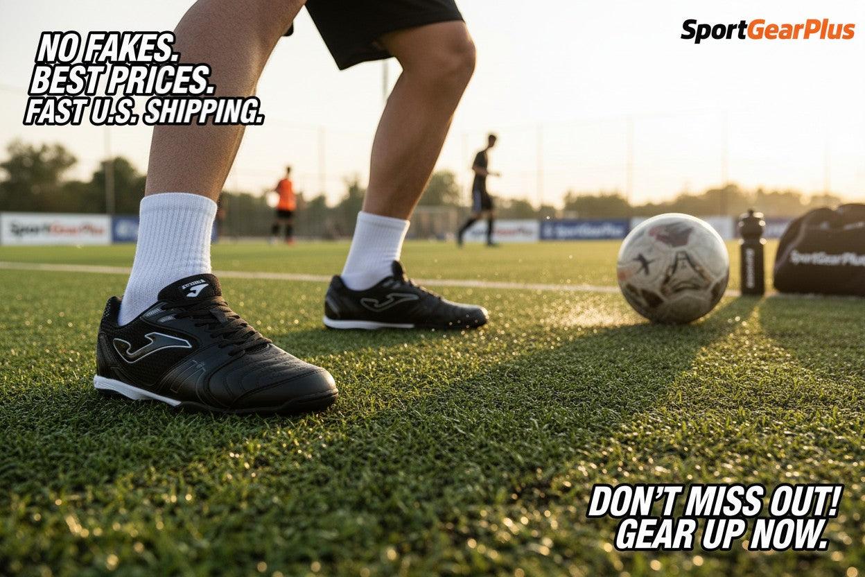 Joma Dribling turf soccer shoes designed for durability, support, and agility on turf fields.