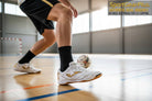 Joma Maxima indoor soccer shoes with lightweight breathable design and high traction outsole for futsal players
