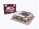 3D replica puzzle of Texas A&M Kyle Field college football stadium with maroon details and 178 pieces