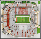 Texas Longhorns Darrell K Royal-Texas Memorial Stadium 3D puzzle model showing detailed stadium replica