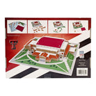 Texas Tech United Supermarkets Arena 3D puzzle package back with assembly guide