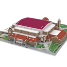 Texas Tech United Supermarkets Arena 3D puzzle completed model front view