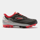 Joma Toledo Junior Molded 24 Soccer Shoes with lightweight Fibertec upper and rubber outsole for excellent traction.